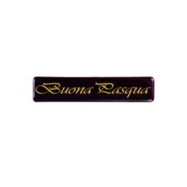 Placchette choc buona pasqua 7 x1.5