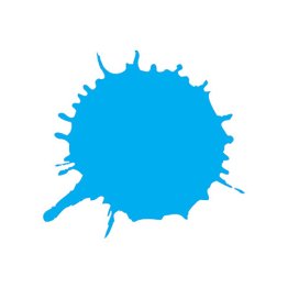 Colorante spray azzurro