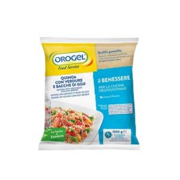 Quinoa con verdure e bacche di goji