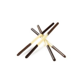Stick choc fondente e bianco