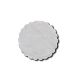 Sottovassoio carta bianca tondo 20 cm