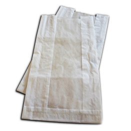 Sacchetti carta bianchi 38 x 18 x 10 cm