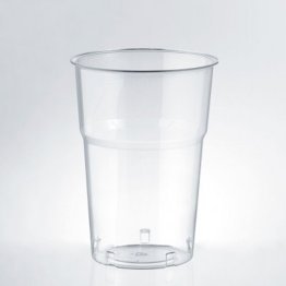 Bicchiere plastica trasparente 390 ml