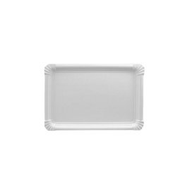 Vassoio carta biod.pure bianco 18x26 cm