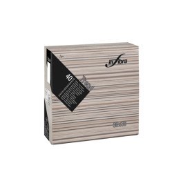 Tovaglioli 2 v 38x38 strisce cacao