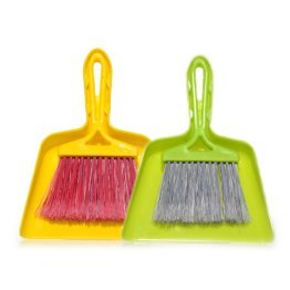 Paletta plastica e scopino 12 pz
