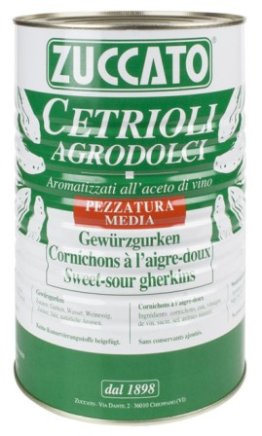 Cetrioli in agrodolce zuccato