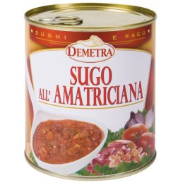 Sugo all'amatriciana 830 gr demetra