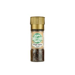 Pepe nero in grani con tappo macina