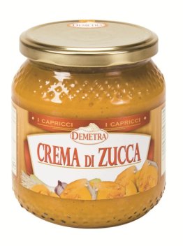 Crema di zucca 580 gr demetra