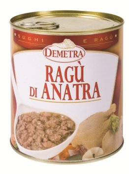 Ragù di anatra 820 gr demetra