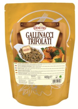 Funghi gallinacci trif 600 gr demetra