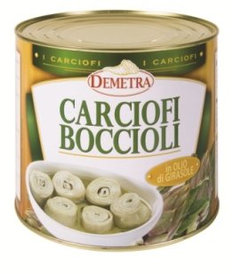 Boccioli di carciofi o.girasole demetra