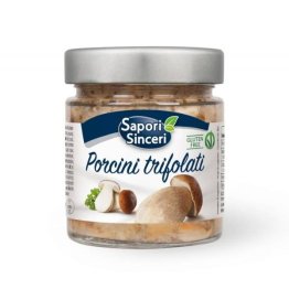 Funghi porcini tagl.t.nera o.oliva 300gr