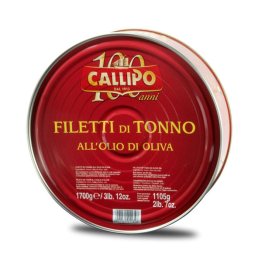 Filetti di tonno o.oliva callipo 1.7 kg