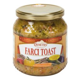 Farci-toast alle verdure 530 gr demetra