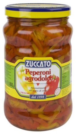 Peperoni in agrodolce zuccato