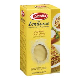 Lasagne all'uovo 500 gr barilla