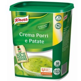 Crema di porri e patate knorr