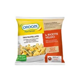 Tris di verdure panate orogel