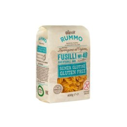 Fusilli s/glutine 400 gr rummo