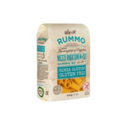 Mezzi rigatoni s/glutine 400 gr rummo