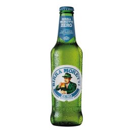 Birra moretti zero in bottiglia 330 ml