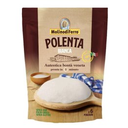 Farina per polenta bianca istant. 360 gr