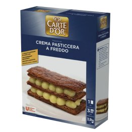 Preparato per crema pasticcera a freddo