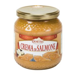 Crema di salmone 550 gr demetra