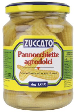 Pannocchiette di mais agrodolci