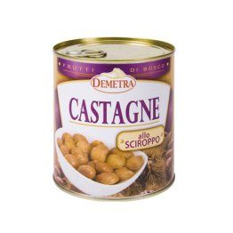 Castagne sciroppate 980 gr demetra