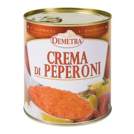 Crema di peperoni 820 gr demetra
