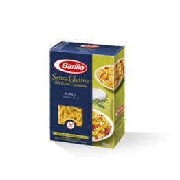 Fusilli s/glutine 400 gr barilla