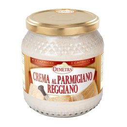 Crema parmigiano reggiano 550 gr demetra