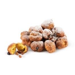 Frittelle mignon con uvetta
