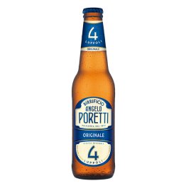 Birra poretti 4 luppoli bottiglia 330 ml