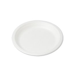 Piatto dessert cellulosa bianco