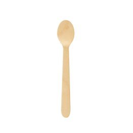 Cucchiaino monouso legno