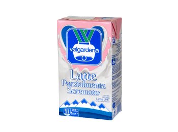 Latte parzialmente scremato uht 1 lt