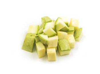 Zucchine a cubettoni 20 x 20 x 12 mm