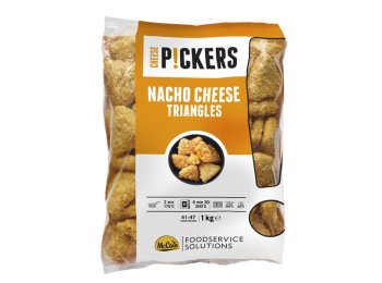 Triangoli nachos e formaggio