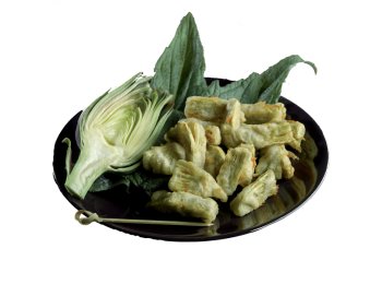 Carciofini in crosta di farina