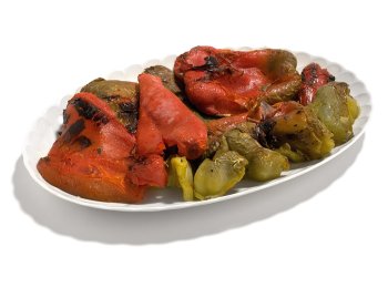 Peperoni a falde grigliati