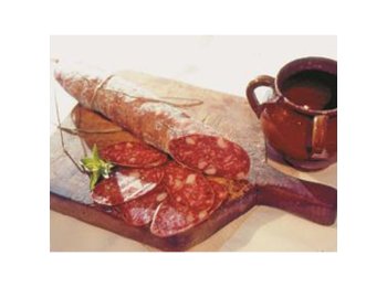 Salame con lardello