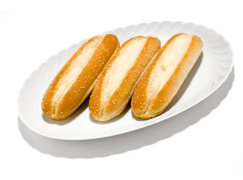 Pane hot dog tagliato a libro 75 gr