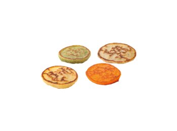 Mini blinis multicolore assortiti