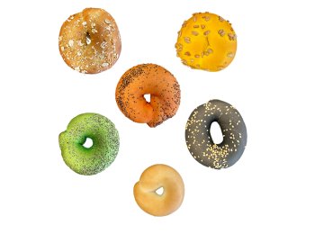 Mini bagel mix 40 gr 6 tipi