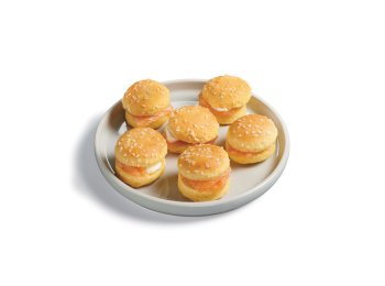 Mini burgers salmone 11.5 gr