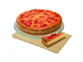 Torta pret. cheesecake fragole 14 fette